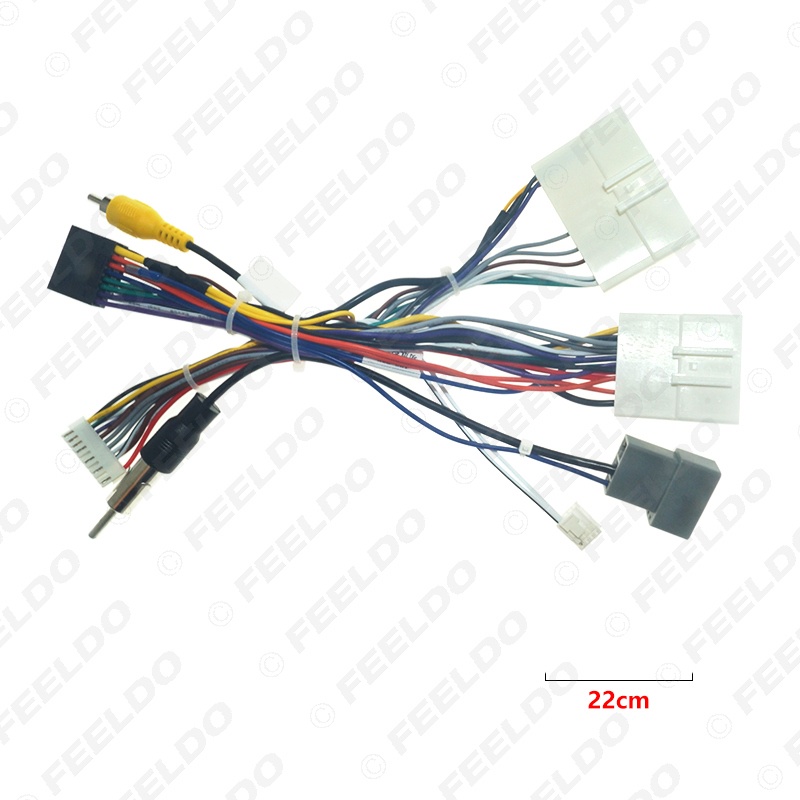 Cáp Nguồn Âm Thanh 16PIN Kèm Hộp Canbus Cho Xe Hơi Nissan Sylphy Tiida CD / DVD