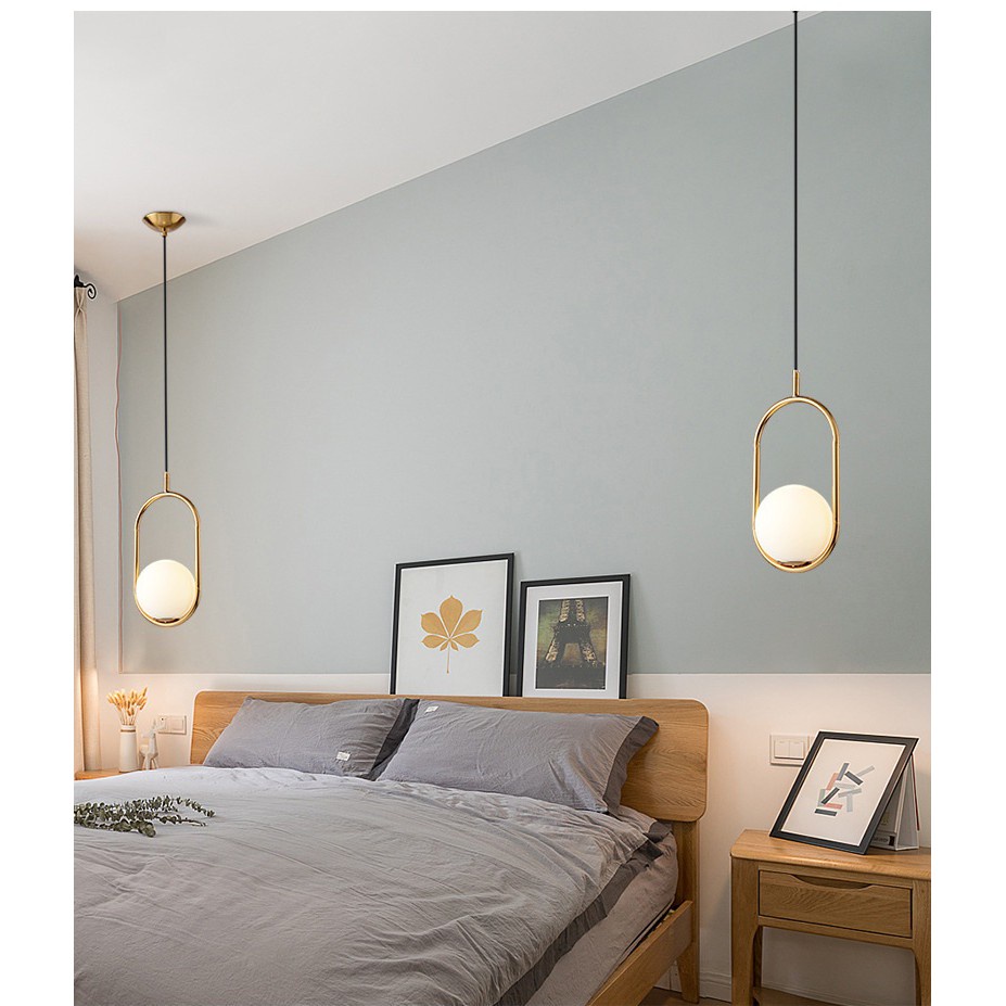 Đèn Thả hình cầu hàng LOẠI 1, Đèn thả DECOR trang trí nội thất PHONG CÁCH BẮC ÂU - Thiết kế theo yêu cầu