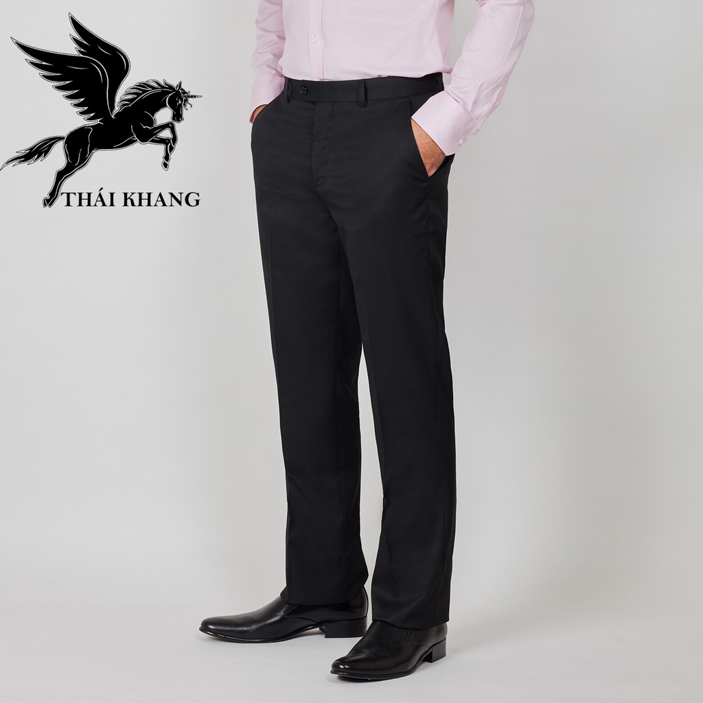 Quần tây nam trung niên vải dày mềm không ra màu loại quần tây nam ống suông | BigBuy360 - bigbuy360.vn