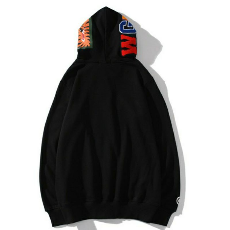 Áo Hoodie Bape màu đen Hàng siêu cấp