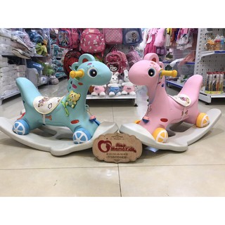 ngựa bập bênh 2 trong 1