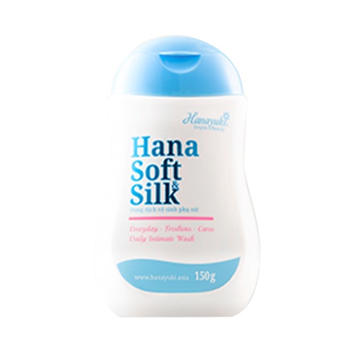 Dung dịch vệ sinh ✅100% thiên nhiên✅Dung dịch vệ sinh Hana Soft Silk 150g chuyên biệt da nhạy cảm