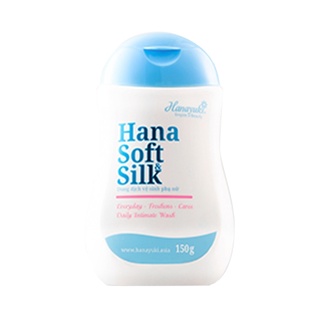 Dung dịch vệ sinh Hana Soft Silk 150g , dung dịch thơm mát