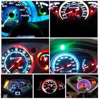 Bộ led báo số đồng hồ sang số đổi màu , đèn trang trí xe máy , đèn báo số xe máy , đèn đồng hồ xe máy, đồ chơi xe máy