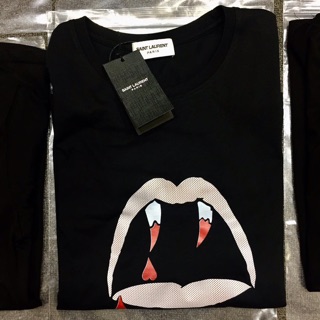 Áo thun Saint Laurent Blood Luster (Cam kết ảnh thật)