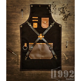 Tạp dề pha chế vintage baristar bartender TD03