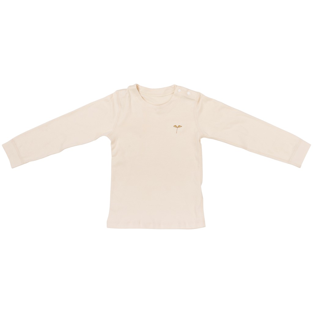 Bộ quần áo lá mầm thu đông cho bé sợi bông hữu cơ - Organic and Natural Life by Mimi