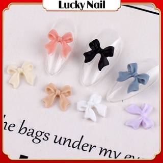 Charm nơ gắn móng lẻ cái, Charm nail hình nơ phụ kiện trang trí móng tay cao cấp