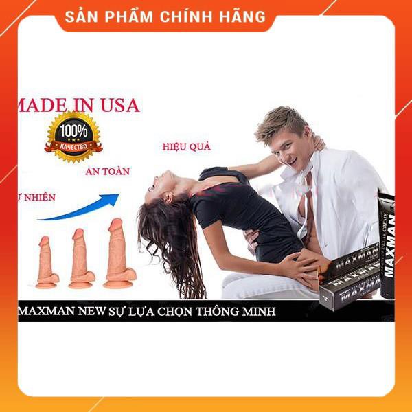 [HÀNG USA] Gel Maxman 60ml bôi trơn tăng kích thước, kéo dài thời gian quan hệ