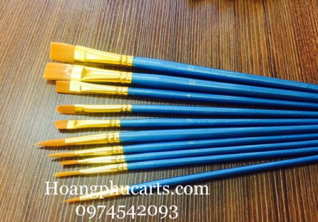 Bộ bút lông Artist Brush- bộ 8 cây đa công dụng- phù hợp cho người mới bắt đầu vẽ tranh màu nước