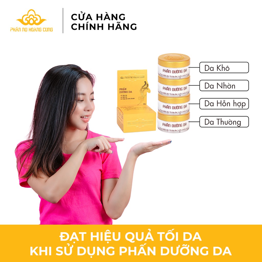 Phấn Dưỡng Da Phấn Nụ Hoàng Cung 25g