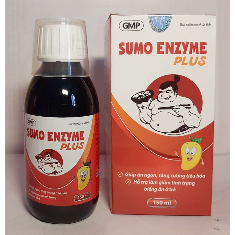 SUMO ENZYME plus - Bổ sung Enzym, Lysine, Acid amin cần thiết giúp trẻ ăn ngon, tăng sức đề kháng - 150ml