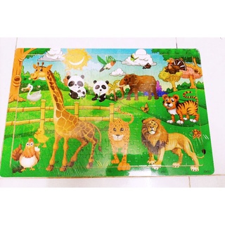 Bộ ghép hình gỗ - 200 mảnh