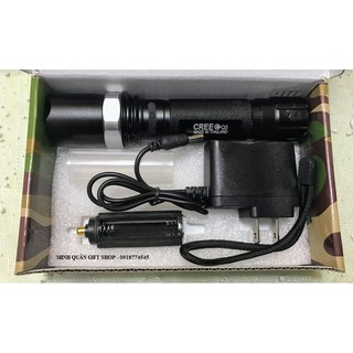 Đèn pin siêu sáng TM - 001, pin sạc