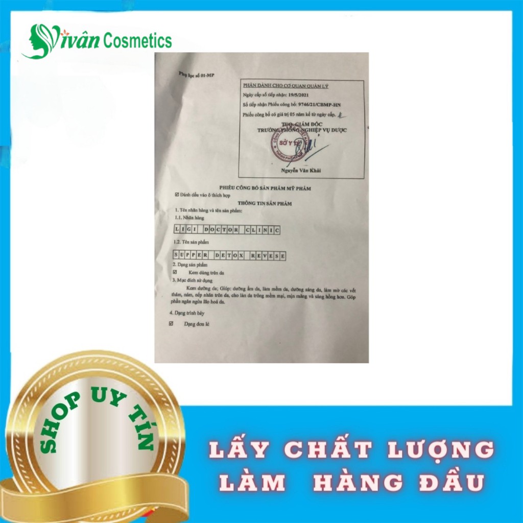 Kem Thải Độc Phục Hồi Da  LIGI Hộp 20g | BigBuy360 - bigbuy360.vn