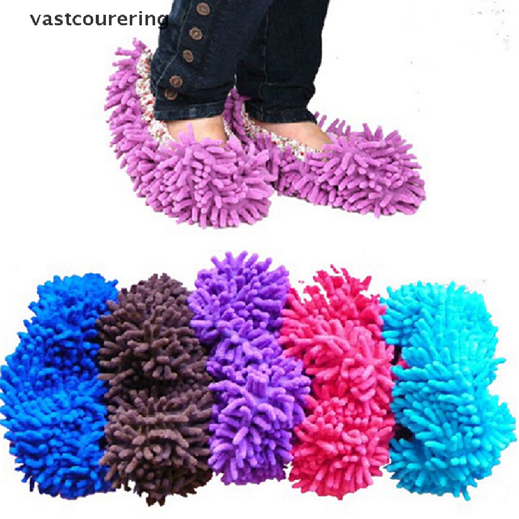 Vter Mới 1 Chiếc Dép Lau Sàn Nhà Che Phủ Sàn Nhà Đa Chức Năng Sạch Sẽ