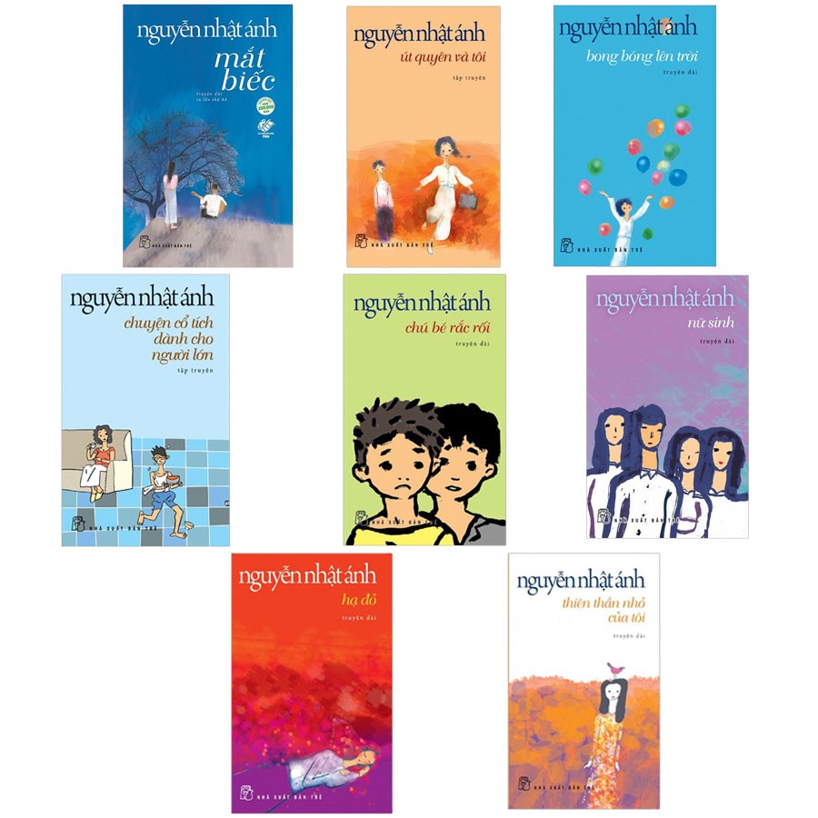 Sách combo 8 Cuốn Hay Nhất Của Nguyễn Nhật Ánh