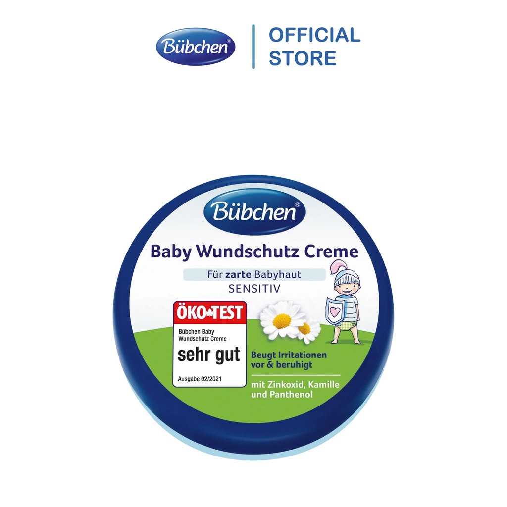 Kem chống hăm hoa cúc La mã Bubchen Baby Wundschutz Creme 150ml