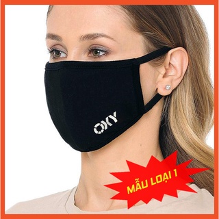 Khẩu Trang Vải Kháng Khuẩn Màu Đen Khẩu Trang Kháng Khuẩn Oxy Loại 1