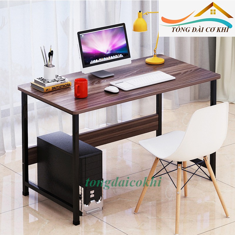 [ COMBO ] Bàn làm việc, học tập kiểu hàn kèm ghế Eames full phụ kiện lắp đặt. | BigBuy360 - bigbuy360.vn