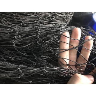 Lưới gà, lưới vịt màu đen khổ cao 3m. Lưới chắn gà, lưới chắn vit, lưới hàng rào. Lưới rào gà, lưới rào vịt