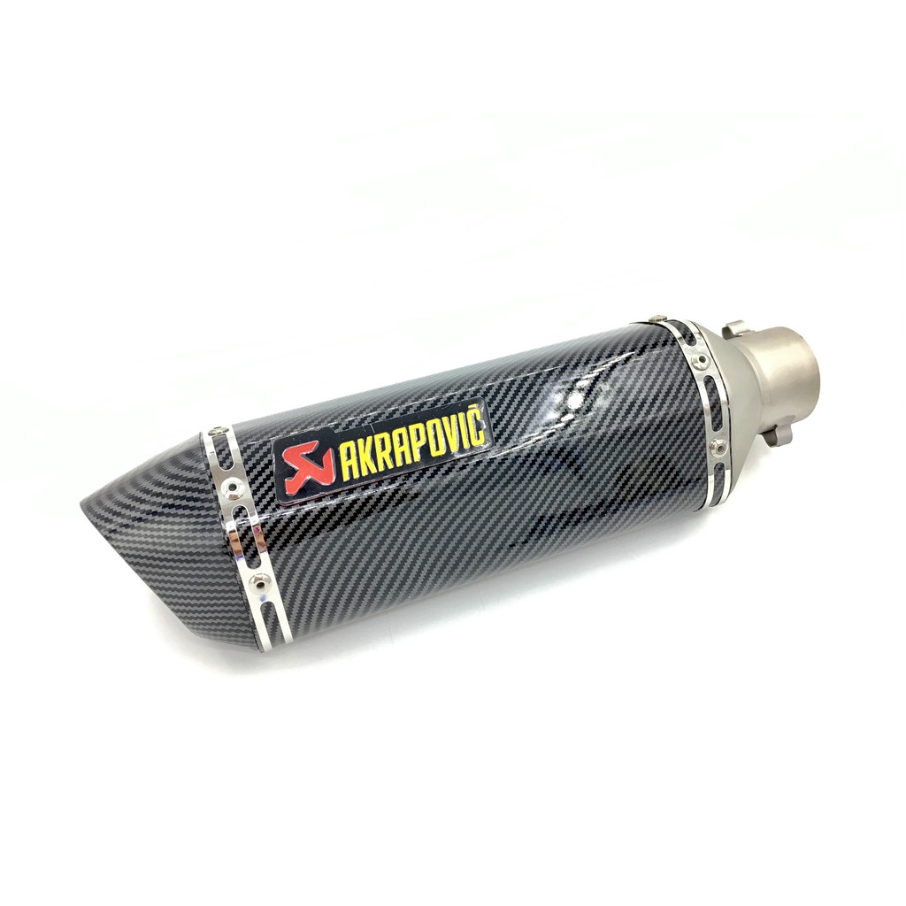 Lon pô Akrapovic Carbon - Nhập khẩu