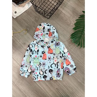 Áo gió bé gái quảng châu 2 lớp