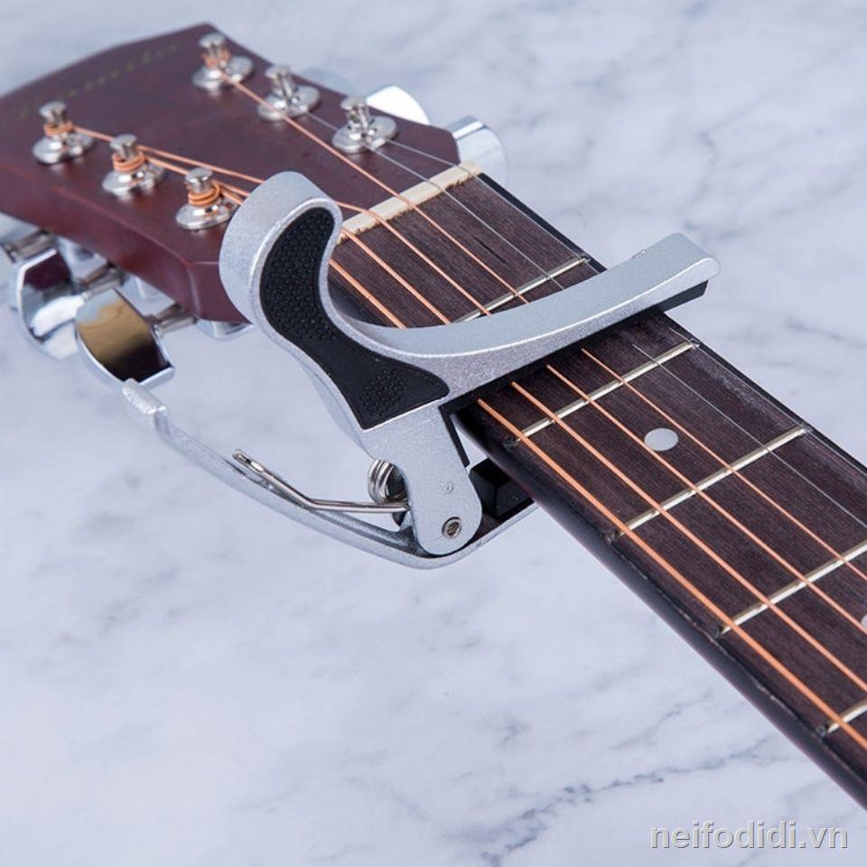 ۩◇Guitar capo General folk ballad diaphonic clip product Guitar clip Ukulele variator clip Personality creative plastic steel