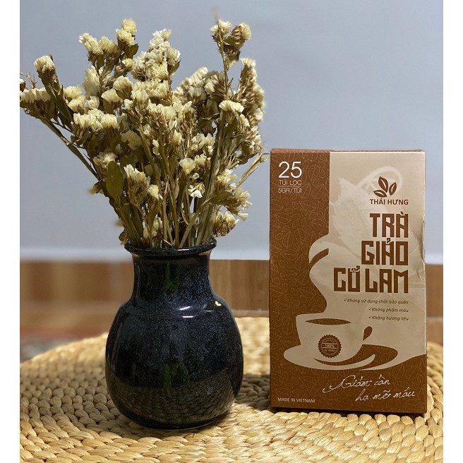 Trà Giảo cổ lam Thái Hưng (25 túi lọc x 5g) - Giảm cân, hạ mỡ máu | BigBuy360 - bigbuy360.vn