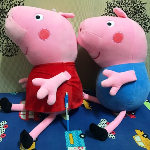 HEO PEPPA XANH DƯƠNG 70cm Cao Cấp,Chất MINISO Mềm Nhũng