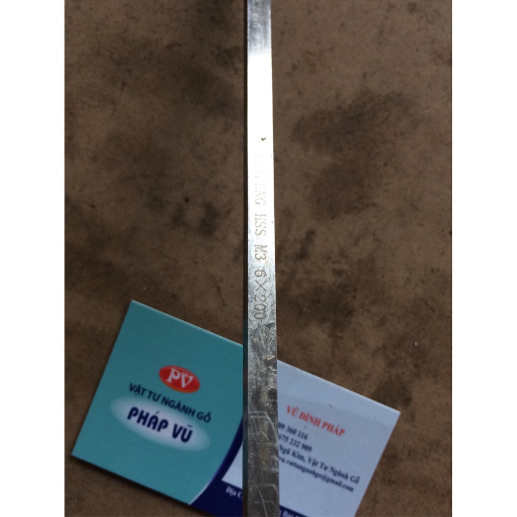 Thép gió vuông 6mm*6mm, dài 200mm, thép Đức- ngành gỗ