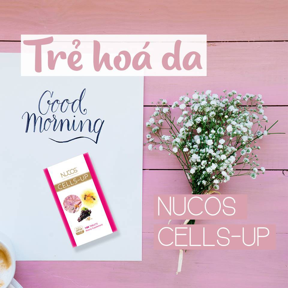 Nucos Cell Up Collagen - Ngừa Lão Hóa, Giảm Nếp Nhăn, Trắng Sáng, Da Săn Chắc