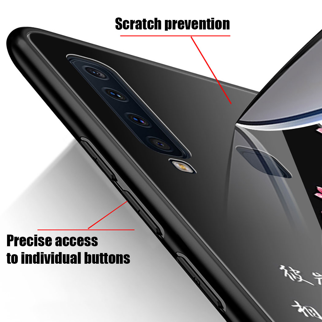 Ốp Điện Thoại Mặt Kính Cường Lực Họa Tiết Hoạt Hình Mỹ Cho Samsung Galaxy S7 S8 S9 Plus Edge 3sa