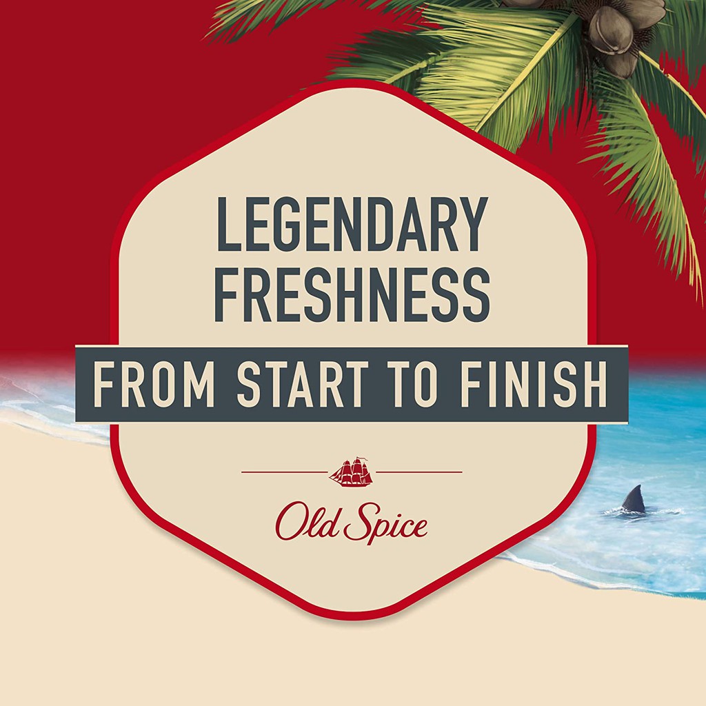 [FREESHIP] Dầu Gội Đầu 2 In 1 Old Spice Fiji 650ML (Dầu Gội Xả)