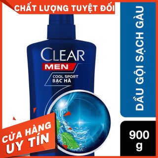 Dầu gội clear men 900g