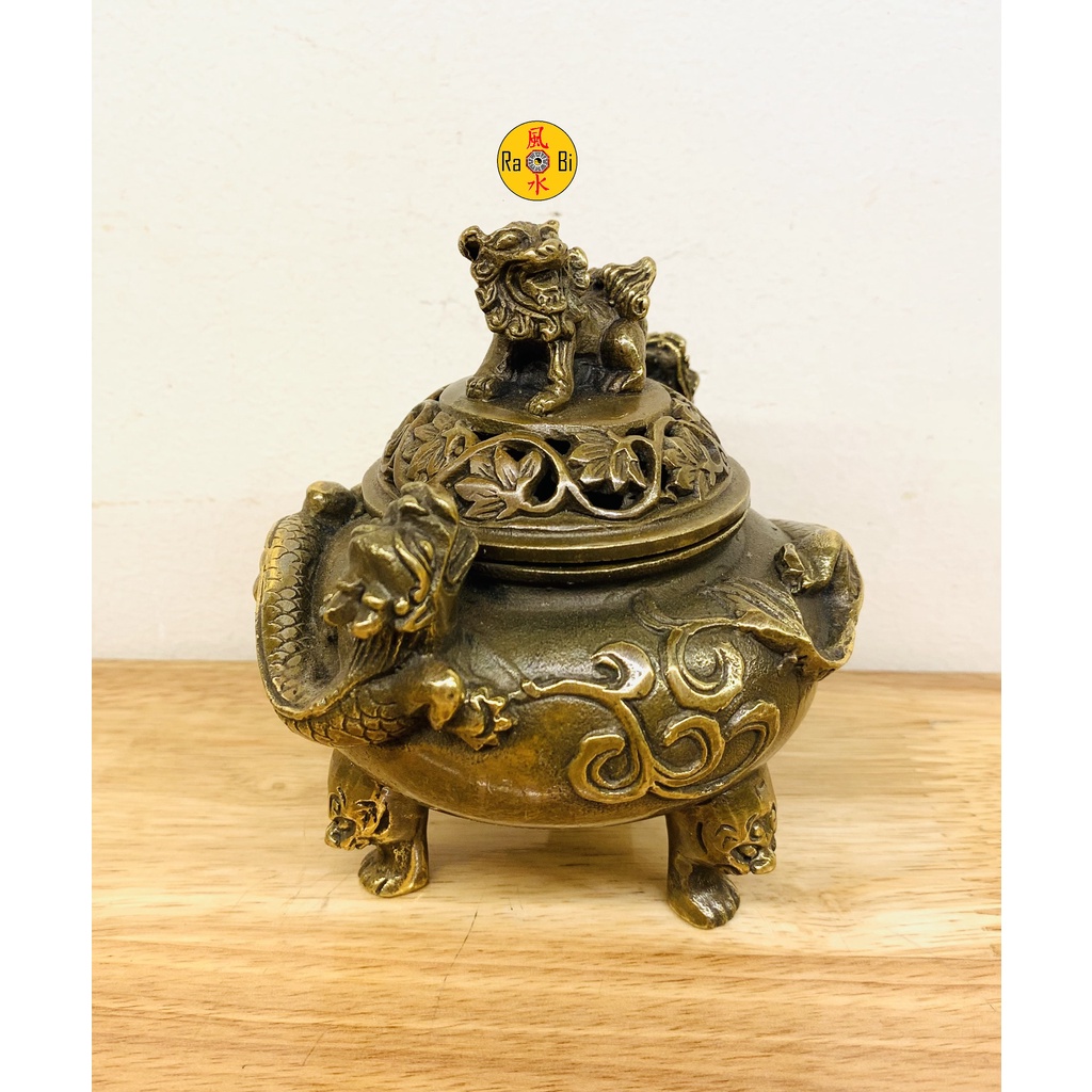 Lư Trầm Lân - Vật Phẩm Đồng Thờ Cúng