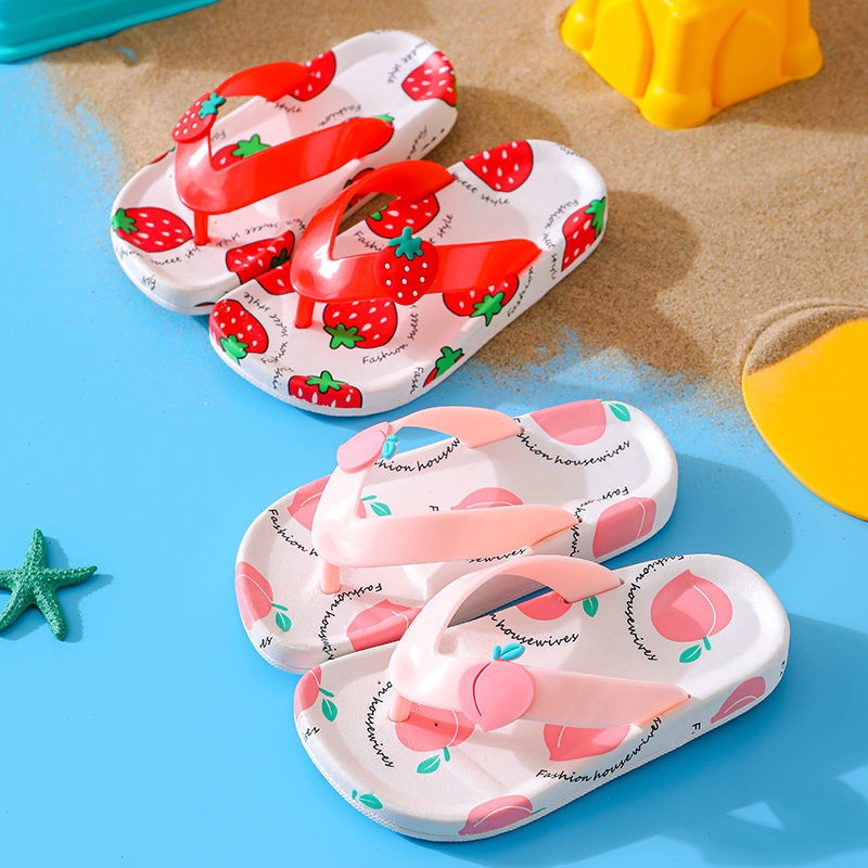 Dép Xỏ Ngón Chống Trượt Thoải Mái Thời Trang Mùa Hè Cho Bé Gái