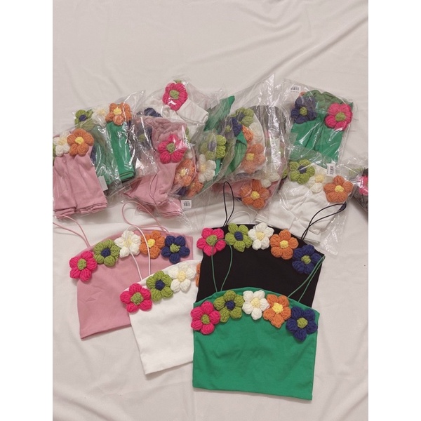 Áo hai dây hoa thêu hot ☘️☘️☘️☘️Uk alohashop91