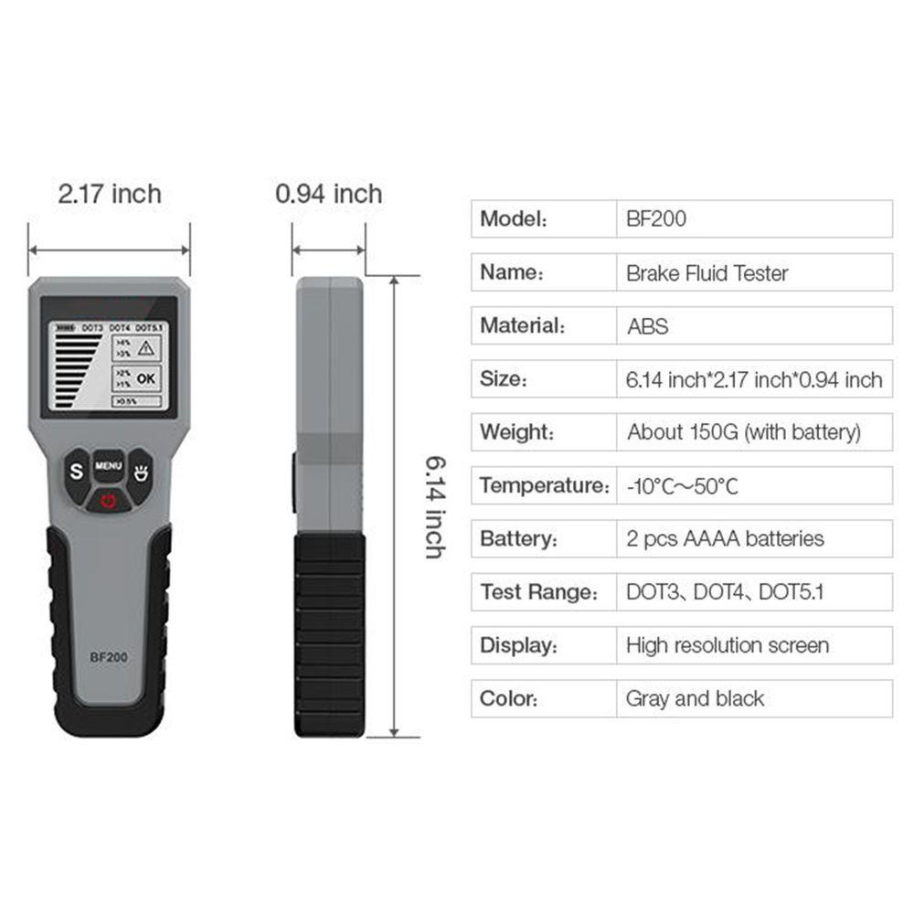 MYRONGVN Thiết Bị Kiểm Tra Chất Lỏng Phanh Xe Thông Dụng