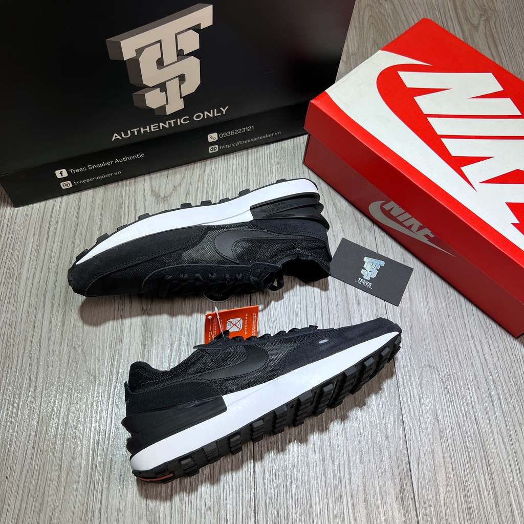 [CHÍNH HÃNG] Giày thể thao NIKE WAFFLE ONE CORE BLACK