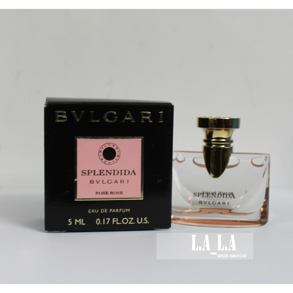 Nước hoa nữ Bvlgari Splendida Rose Rose 5ml chính hãng