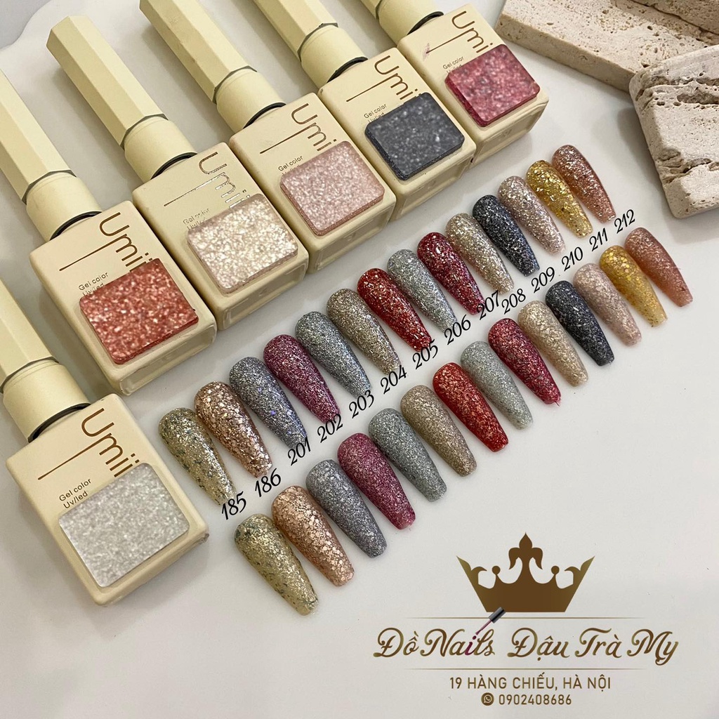 Sơn Umii 246 màu - Bảng lẻ màu 02