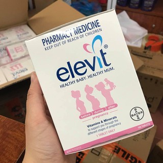 Elevit Bầu Úc 100 Viên - HÀNG CHUẨN AUTH