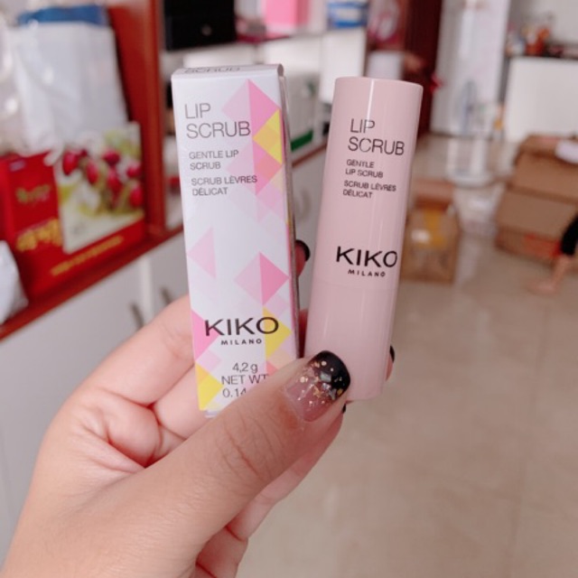 Tẩy tế bào chết dành cho môi KIKO SCRUB 4.2gr Mẫu mới 2019