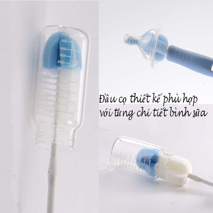 BỘ CỌ RỬA BÌNH SỮA 5 CHI TIẾT TIỆN DỤNG - 00187