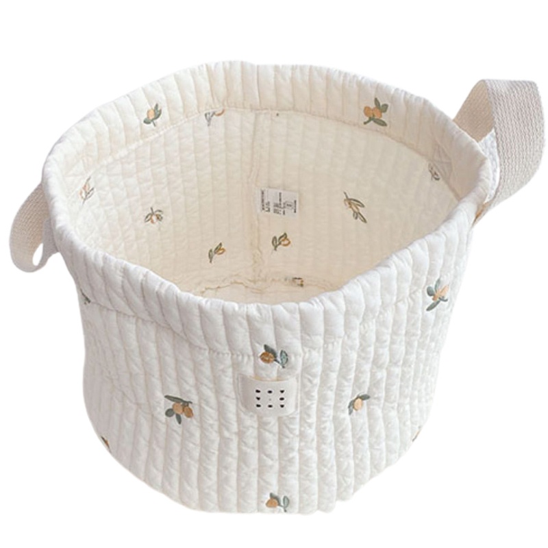 Túi Đựng Bỉm Thêu Họa Tiết Gấu Dễ Thương Tiện Dụng