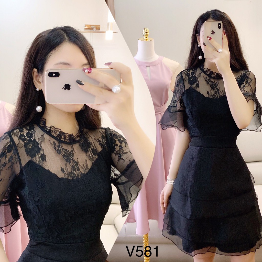 Đầm dự tiệc tiểu thư sang trọng quý phái | BigBuy360 - bigbuy360.vn