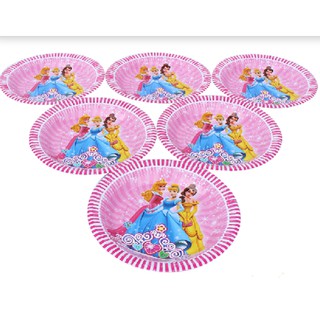 Đĩa giấy bộ 6 chiếc (nhiều chủ đề)