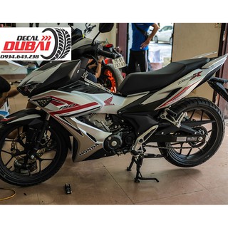 Tem trùm Winner X Đỏ Bạc Mẫu Mới