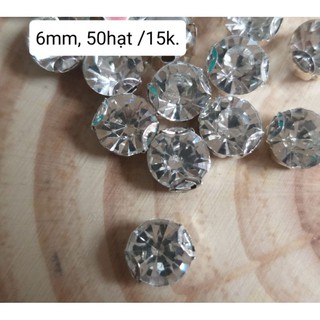 Hạt đá kết trang trí, size 6 MM_10MM.